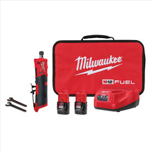 Load image into Gallery viewer, Milwaukee Tool M12 FUEL 1/4" Straight Die Grinder Kit