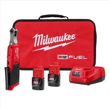 Load image into Gallery viewer, Milwaukee Tool M12 FUEL 1/4" High Speed Ratchet Kit