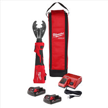 Load image into Gallery viewer, Milwaukee Tool M18 FORCE LOGIC 6T Linear Utility Crimper Kit w/ O-D3 Jaw
