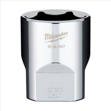 Load image into Gallery viewer, Milwaukee Tool 1/2" Drive 27mm Socket