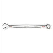 Load image into Gallery viewer, Milwaukee Tool 11/32" SAE Combination Wrench, 12-Point, Steel, Chrome, Ergonomic, I-Beam Handle