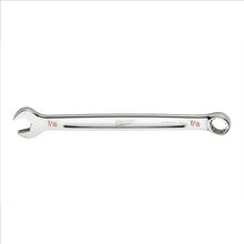 Load image into Gallery viewer, Milwaukee Tool 7/16" SAE Combination Wrench, 12-Point, Steel, Chrome, Ergonomic, I-Beam Handle
