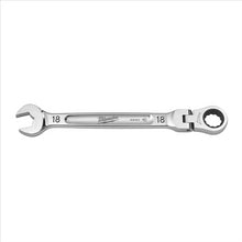 Load image into Gallery viewer, Milwaukee Tool 18mm Flex Head Ratcheting Combination Wrench