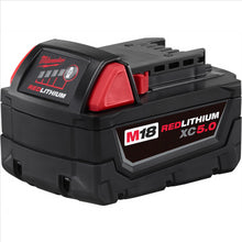 Load image into Gallery viewer, Milwaukee Tool M18 REDLITHIUM XC5.0 Extended Capacity Battery Pack