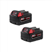 Load image into Gallery viewer, Milwaukee Tool M18 REDLITHIUM XC5.0 Extended Capacity Battery Two Pack
