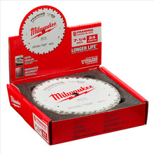 Load image into Gallery viewer, Milwaukee Tool 7-1/4" 24T Framing Circular Saw Blades Bulk 10