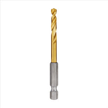 Load image into Gallery viewer, Milwaukee Tool 3/16" SHOCKWAVE RED HELIX Titanium Drill Bit