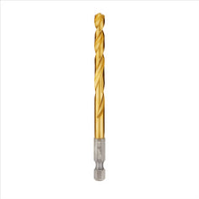 Load image into Gallery viewer, Milwaukee Tool 1/4" SHOCKWAVE RED HELIX Titanium Drill Bit