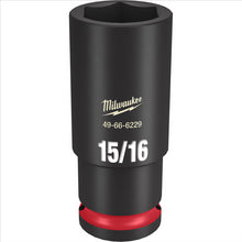 Load image into Gallery viewer, Milwaukee Tool SHOCKWAVE Impact Duty 1/2"Drive 15/16" Deep 6 Point Socket