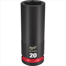Load image into Gallery viewer, Milwaukee Tool SHOCKWAVE Impact Duty 1/2"Drive 20MM Deep 6 Point Socket