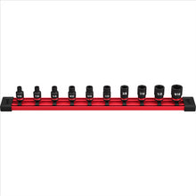 Load image into Gallery viewer, Milwaukee Tool 10PC SHOCKWAVE Impact Duty  SAE Standard 6 Point Socket Set