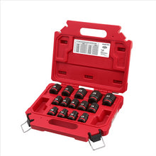 Load image into Gallery viewer, Milwaukee Tool 14PCSHOCKWAVE Impact Duty 1/2" Drive Metric Standard 6 Point Socket Set