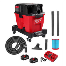 Load image into Gallery viewer, Milwaukee Tool M18 FUEL 9 Gallon Dual-Battery Wet/Dry Vacuum Kit
