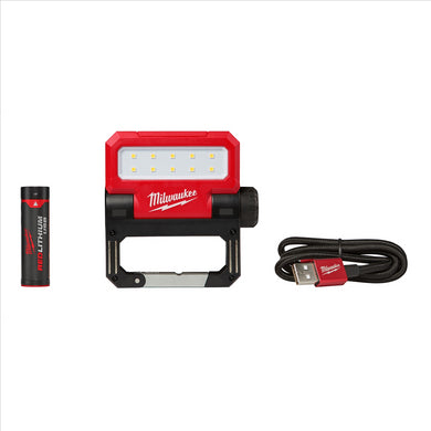 Milwaukee Tool REDLITHIUM USB  ROVER Pivoting Flood Light