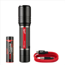 Load image into Gallery viewer, Milwaukee Tool REDLITHIUM USB 2000L Slide Focus Flashlight
