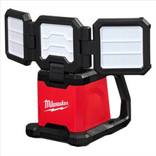 Load image into Gallery viewer, Milwaukee Tool M18 18-Volt Lithium-Ion Cordless 4500 Lumens ROVER Dual Power Triple-Panel Flood &amp; Area Light
