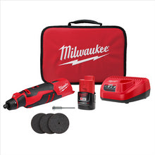 Load image into Gallery viewer, Milwaukee Tool M12 Brushless Rotary Tool Kit
