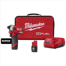 Load image into Gallery viewer, Milwaukee Tool M12 FUEL SURGE 1/4&quot; Hex Hydraulic Driver Kit
