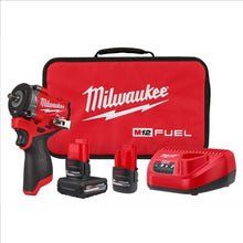 Load image into Gallery viewer, Milwaukee Tool M12 FUEL&trade;  Stubby 3/8&quot; Impact Wrench Kit
