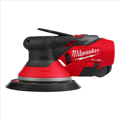 Milwaukee Tool M12 FUEL 3/32 Inch Orbit 6 Inch Lithium-Ion Brushless Cordless Random Orbital Sander Tool-Only