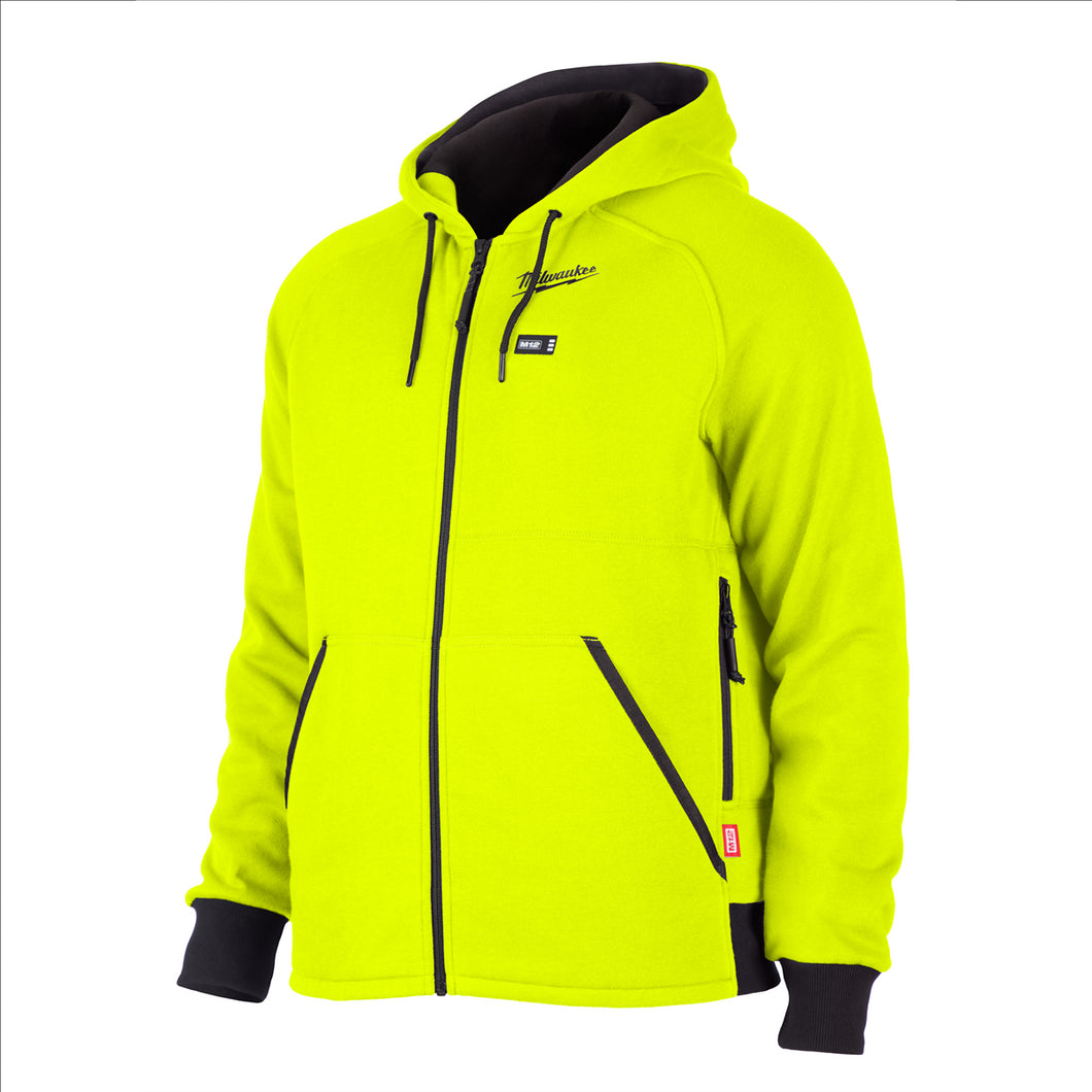 M12 HI VIS HEATED HOODIE ONLY S