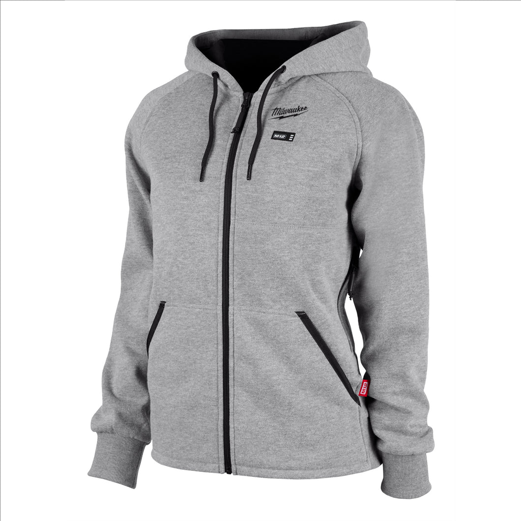 M12 GRAY HEAT WOMENS HOODIE KIT M