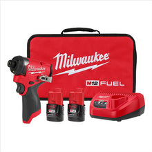Load image into Gallery viewer, Milwaukee Tool M12 FUEL 1/4&quot; Hex Impact Driver Kit
