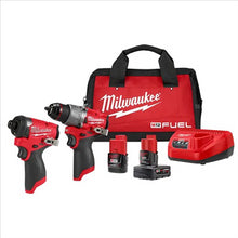 Load image into Gallery viewer, Milwaukee Tool M12 FUEL 2-Tool Combo Kit
