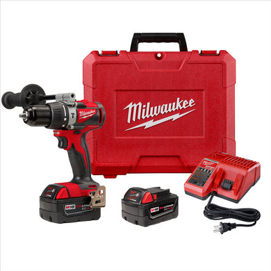 Milwaukee Tool M18™ Compact Brushless 1/2 Inch Hammer Drill/Driver Kit