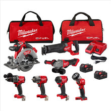 Load image into Gallery viewer, Milwaukee Tool M18 FUEL 7-Tool Combo Kit
