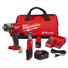 Load image into Gallery viewer, Milwaukee Tool M18 FUEL and M12 FUEL 2-Tool Combo Kit
