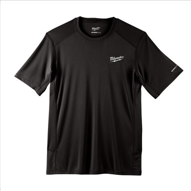Milwaukee Tool WORKSKIN LIGHT SS SHIRT - BLACK M