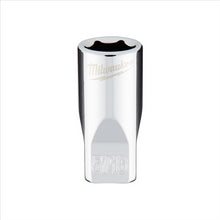 Load image into Gallery viewer, Milwaukee Tool 1/4&quot; Drive 5/16&quot; SAE 6-Point Socket with FOUR FLAT Sides, Vanadium Steel, Chrome

