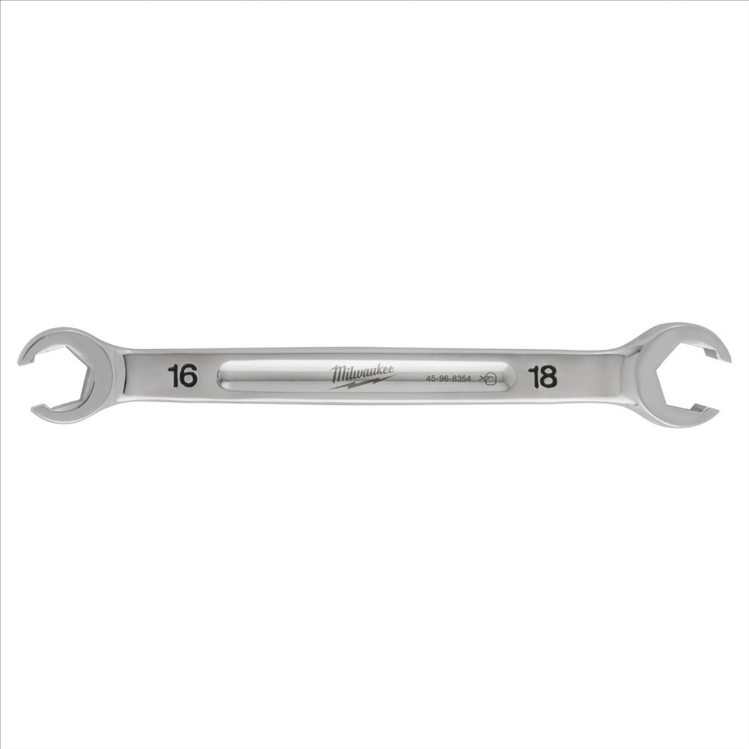 Milwaukee Tool 16mm X 18mm Double End Flare Nut Wrench