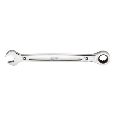 Milwaukee Tool 13MM Metric Ratcheting Combination Wrench, 12-Point, Steel, Chrome