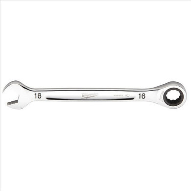 Milwaukee Tool 16MM Metric Ratcheting Combination Wrench, 12-Point, Steel, Chrome