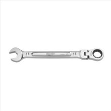 Load image into Gallery viewer, Milwaukee Tool 17mm Flex Head Ratcheting Combination Wrench
