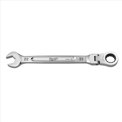 Milwaukee Tool 22mm Flex Head Ratcheting Combination Wrench