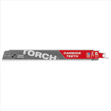Load image into Gallery viewer, Milwaukee Tool SAWZALL TORCH 7 TPI 9&quot; Carbide Blades - 1PK
