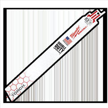 Load image into Gallery viewer, Milwaukee Tool 9&quot; 18 TPI The Torch SAWZALL Blades (25 Pk)
