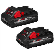 Load image into Gallery viewer, Milwaukee Tool M18 REDLITHIUM HIGH OUTPUT CP3.0 Battery 2-Pack
