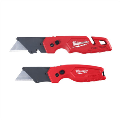 Milwaukee Tool FASTBACK w/ Storage & FASTBACK Compact Knife Set