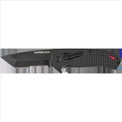 Milwaukee Tool 3” HARDLINE Serrated Blade Pocket Knife