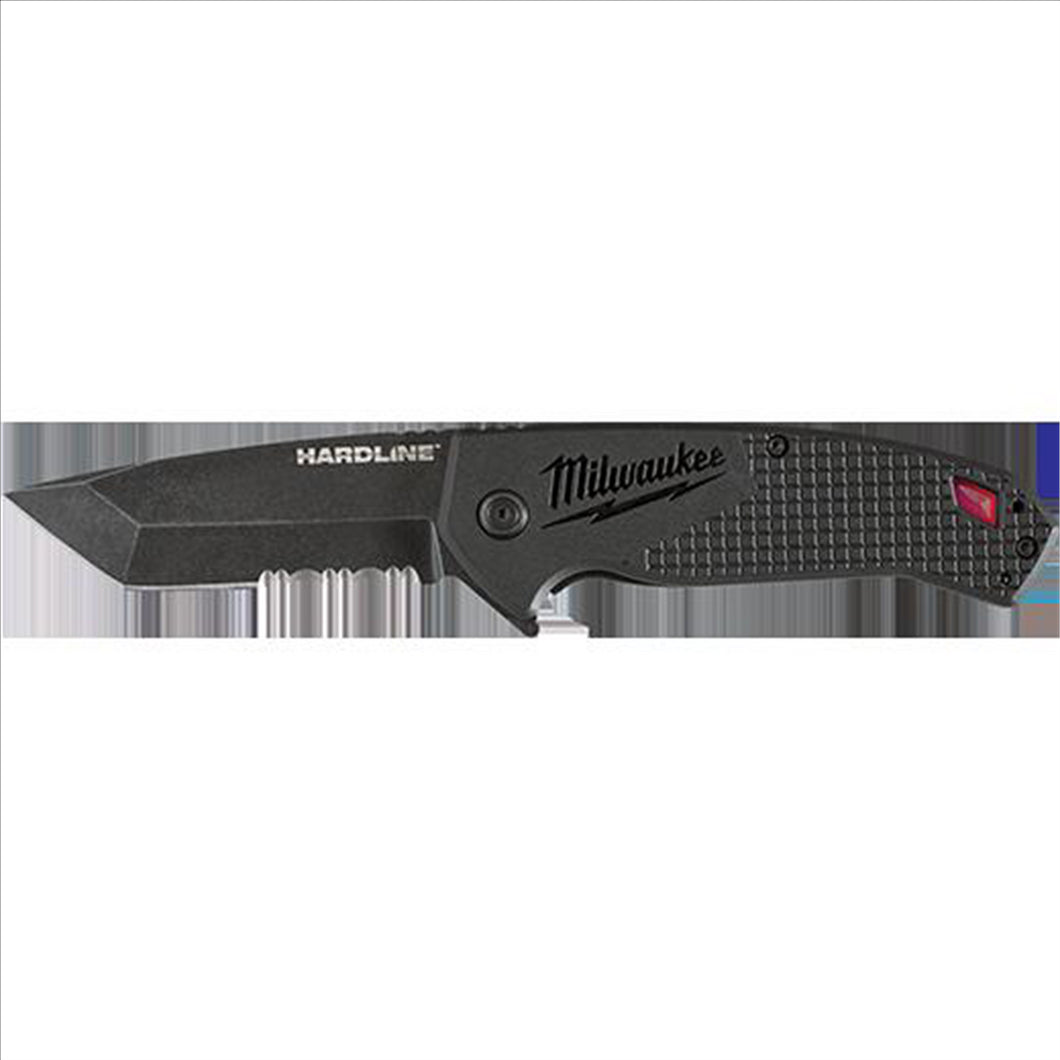 Milwaukee Tool 3” HARDLINE Serrated Blade Pocket Knife