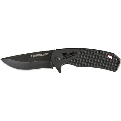 Milwaukee Tool 3.5” HARDLINE Smooth Blade Pocket Knife