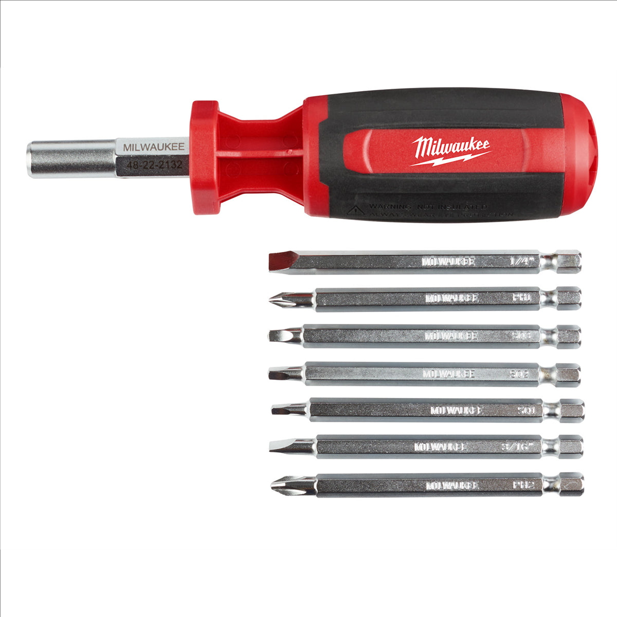 Milwaukee Tool 9-in-1 Square Drive Multi-bit Driver