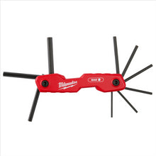 Load image into Gallery viewer, Milwaukee Tool 9-Key Folding Hex Key Set - SAE
