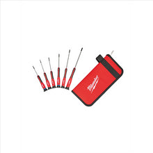 Load image into Gallery viewer, Milwaukee Tool 6 PC Precision Screwdriver Set w/ Case
