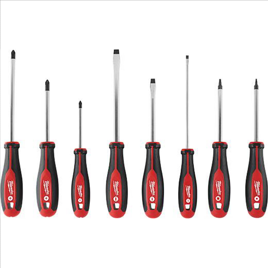 Milwaukee Tool 8pc Screwdriver Kit w/ Square