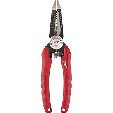 Milwaukee Tool 6-IN-1 COMBI WIRE PLIERS, WIRE STRIPPER